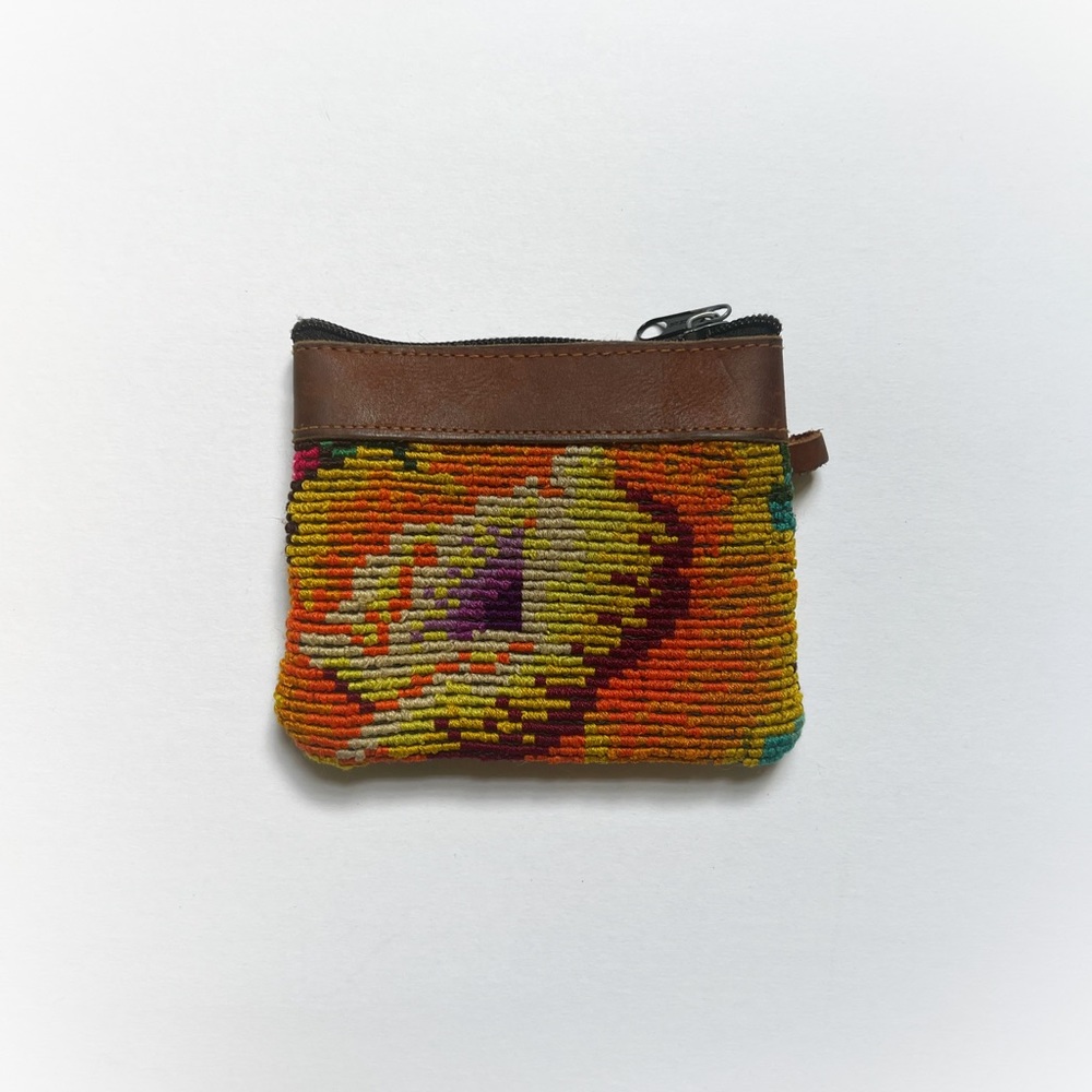 Vintage Woven Pouch.